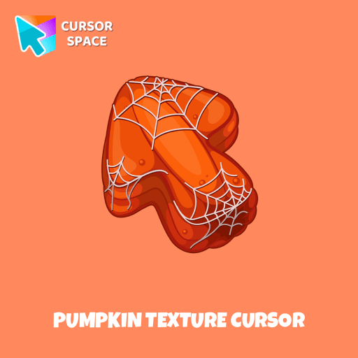 Pumpkin Texture cursor arrow cursor